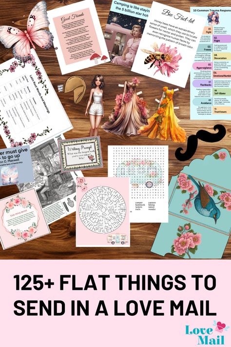 Looking for creative ideas to surprise someone? Discover over 125 FLAT items perfect for sending a love mail. From DIY shrinky dinks and fussy cuts to cute envelopes and paper dolls, find unique and flat treasures to brighten their day. Click here to explore flat things you haven’t thought about yet. Pen Pal Gifts, Snail Mail Pen Pals, Love Mail, A Moment To Remember, Cute Envelopes, Storybook Art, Fun Mail, Pen Pal Letters, Pen Pal