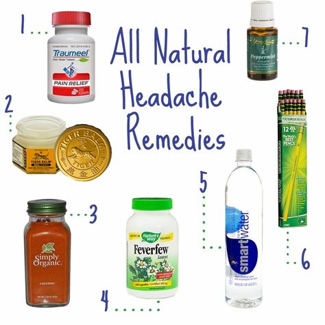 All Natural Headache Remedies Holding A Pencil, Headache Relief Instant, Natural Headache, Natural Remedies For Migraines, Restorative Yoga Poses, Tiger Balm, Natural Headache Remedies, Migraine Relief, How To Relieve Headaches