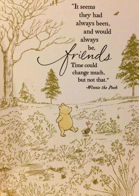 Pooh And Piglet Quotes, Piglet Quotes, Disney Quotes Funny, Friend Birthday Quotes, Winnie The Pooh Quotes, Pooh Quotes, Friendship Humor, Bad Friends, Birthday Quotes For Best Friend