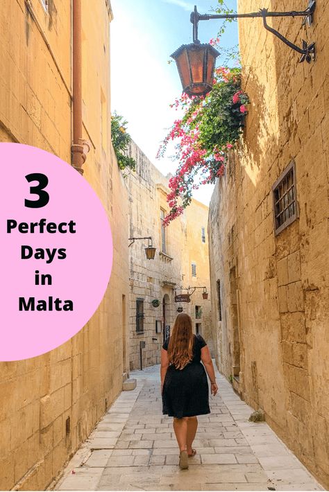 Malta Itinerary: How to Spend 3 Days in Malta (+ Suggestions if you Have More Time) - Eat Sleep Breathe Travel Malta Itinerary, Travel Malta, 2023 Travel, Destination Ideas, Backpacking Europe, European Vacation, European Destinations, Top Travel Destinations, Blogger Tips