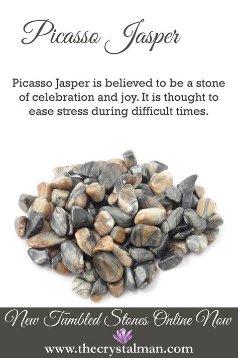 Jasper Meaning, Crystal Drawing, Rocks And Fossils, Earth Gift, Gemstone Meanings, Picasso Jasper, Crystal Therapy, Crystal Healing Stones, Minerals And Gemstones