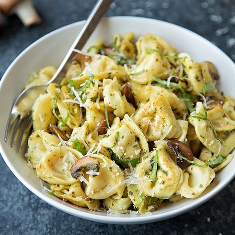 Toasted Tortellini, Tortellini With Pesto, Life Made Simple, Pesto Tortellini, Pesto Cheese, Tortellini Recipes, Cheese Tortellini, Tortellini, Pasta Dishes