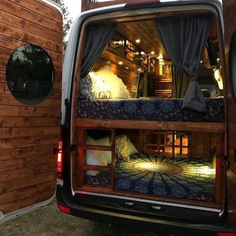 Renovated Van, Hippie Van Interior, Hippie Camper, Bus Living, Bus House, Campervan Life, Van Life Diy, Van Conversions, Bus Life