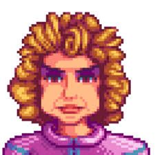 Stardew Valley Character guide: Bachelors: ⁃ Shane ￼ ⁃ Elliott ￼ ⁃ Alex ￼ ⁃ Harvey ￼ ⁃ Sam ￼ ⁃ Sebastian ￼ Bachelorettes: ⁃ Leah ￼ ⁃ Abigail ￼ ⁃ Emily ￼ ⁃ Maru ￼ ⁃ Haley ￼ ⁃ Penny ￼ Others: ⁃ Mayor Lewis ￼ ⁃ Robin ￼ ⁃ Demetrius ￼ ⁃ Willy ￼ ⁃ George ￼ ⁃ Evelyn ￼ ⁃ Pierre ￼ ⁃ Jodi ￼ ⁃ Caroline ￼ ⁃ Kent ￼ ⁃ Linus ￼ ⁃ Gus ￼ ⁃ Krobus ￼ ⁃ Sandy ￼ ⁃ Marnie ￼ ⁃ Jas ￼ ⁃ Vincent ￼ ⁃ Clint ￼ ⁃ Dwarf ￼ ⁃ Leo ￼ ⁃ Pam ￼ ⁃ Wizard ￼ Non-giftable characters Truck Driving Jobs, Mean Jokes, Fall Purple, Pixel Characters, Stardew Valley, Pale Ale, Pixel Art, Trailer, Gaming