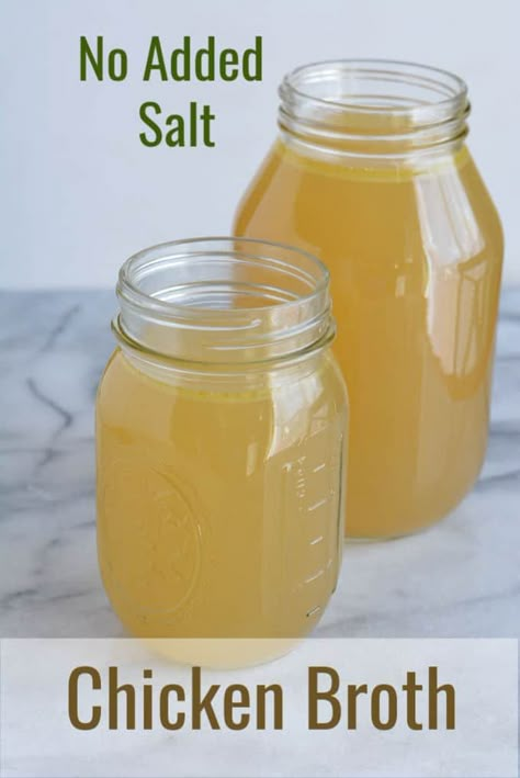 Bone Broth In Crockpot, Homemade Chicken Bone Broth, Low Sodium Soup, Low Sodium Recipes Heart, Salt Free Recipes, Heart Healthy Recipes Low Sodium, Homemade Vegetable Broth, Low Salt Recipes, Roasted Beef