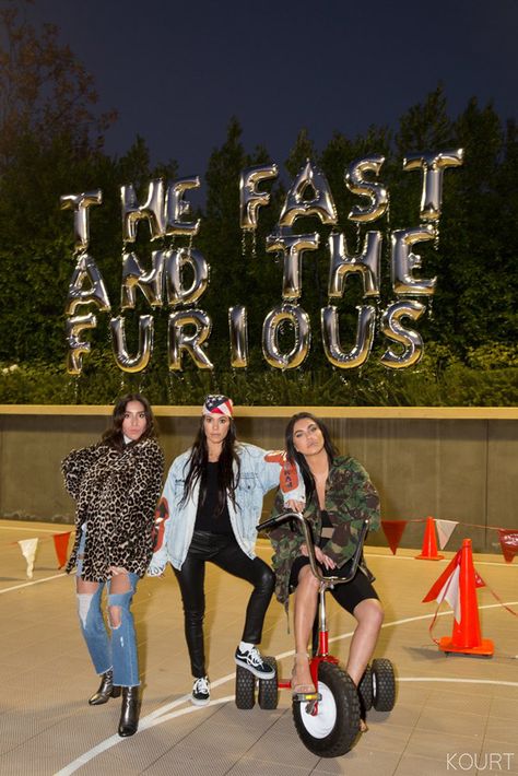 Kourtney Kardashian Throws Her Sons a Fast and the Furious Birthday Party -- Check Out the Sweet Pics! | PEOPLE.com Fast And Furious Party, Fast And Furious Birthday, Two Fast Two Furious, Jenner Kids, Fast And The Furious, Car Birthday Theme, Race Party, Kardashian Kids, The Furious