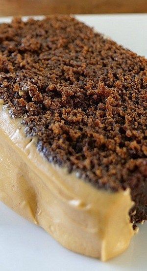 Gingerbread Cake with Cinnamon Molasses Frosting Molasses Frosting, Gingerbread Cake Recipe, Cake With Cinnamon, Slice Of Cake, Gingerbread Recipe, Gingerbread Cake, A Piece Of Cake, Piece Of Cake, Food Cakes