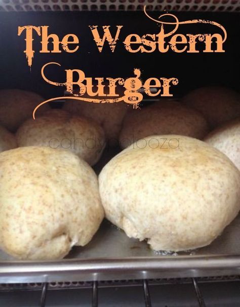 The Western Burger Berox Recipe, Western Burgers, Burgers Recipes, Large Meals, Bake Ideas, Toaster Oven Recipes, Oven Meals, Grill Press, Cafeteria Food