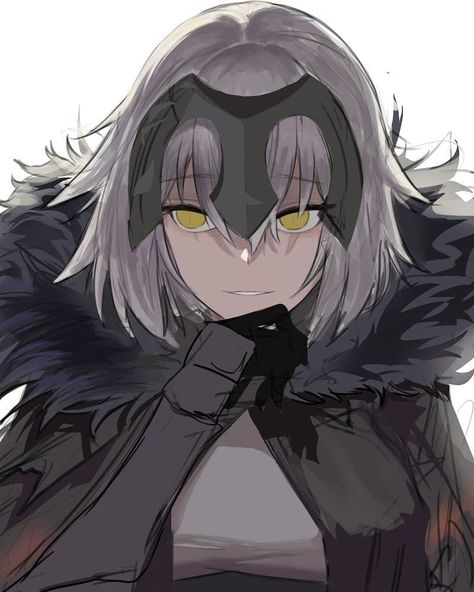 Jeanne D'Arc (Alter) on Instagram: “"Oh? You say that like it's nothing... Fufu... Very well, I will aid you at fulfilling your wish of revenge." . . . Artist: morin24115…” Jeanne Alter Wallpaper, Jeanne D'arc Fate, Jalter Fgo, Fate Jeanne Alter, Fate Jeanne, Jeane D Arc, Jeanne D Arc Alter, Anime Saint, Jeanne Alter