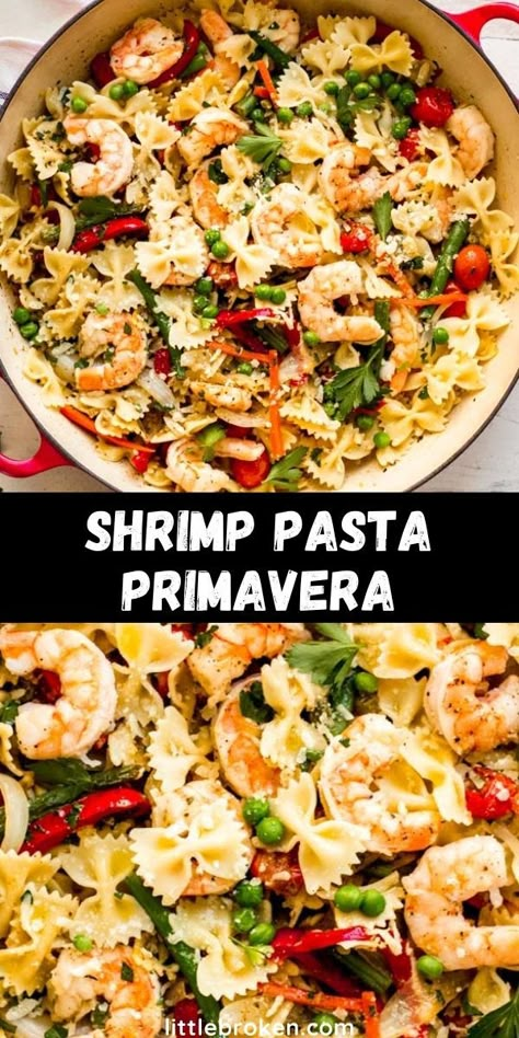 Veggie Shrimp Pasta, Pasta Primavera With Shrimp Recipes, Shrimp Veggie Pasta Recipes, Seafood And Vegetable Recipes, Shrimp Pasta With Veggies, Shrimp Zucchini Pasta Recipes, Shrimp Vegetable Pasta, Shrimp Pasta Primavera Recipes, Shrimp Veggie Pasta