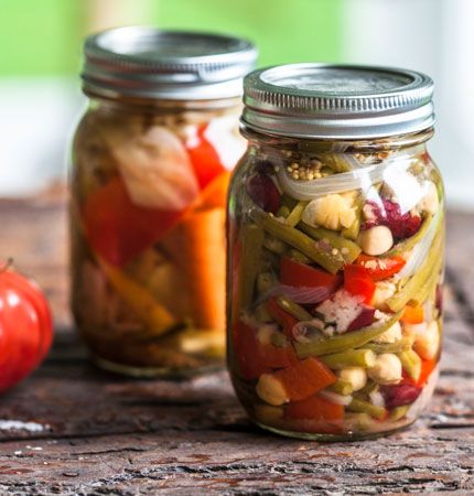 Bernardin Home Canning: Because You Can: Mixed Pickled Vegetables Mixed Veggie Recipes, Pickle Platter, Basic Brine, Hot Pickles, Mixed Pickle, Best Pickles, Canning Pickles, Canning Vegetables, Brine Recipe