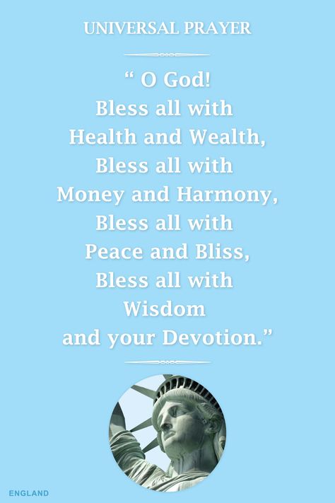 English Universal Prayer Universal Prayer, 7 Archangels, Archangel Zadkiel, Sanskrit Mantra, Angels In Heaven, In God We Trust, Energy Field, Personal Message, God Bless