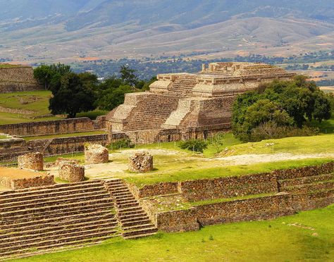 Monte alban VI. Archeological site of Monte Alban located near the city of Oaxac , #SPONSORED, #Archeological, #site, #VI, #Monte, #alban #ad Monte Alban, Aztec Art, Archaeological Site, Pyramid, Art Tutorials, Monument Valley, The City, Photo Image, Holidays