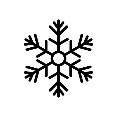 Snowflake Minimalist, Snow Flake Illustration Simple, Snowflake Illustration, Snow Icon, Snowflake Icon, Snow Clipart, Snowflake Vector, Snowflake Clipart Black And White, Snowflake Png