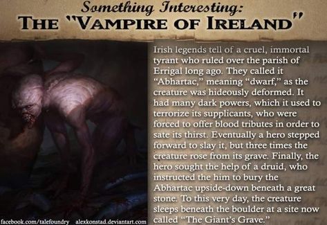 Supernatural Creatures List, Irish Mythical Creatures, Irish Myths, Religion Memes, Celtic Myth, Irish Folklore, Irish Mythology, Scary Facts, Dark Power