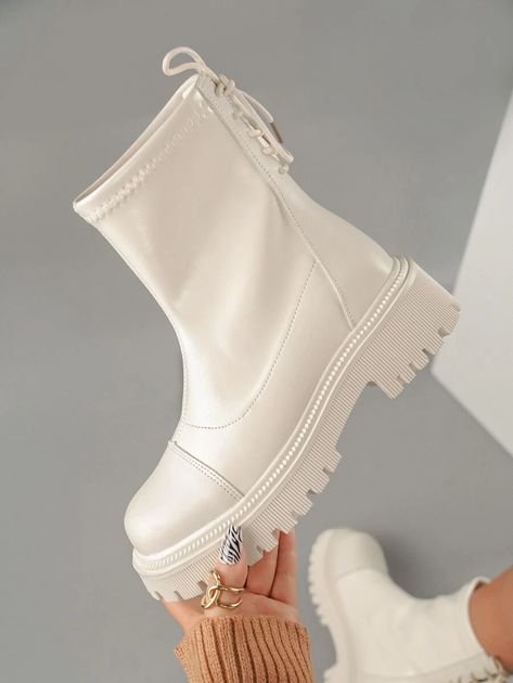 Shein Boots, Dream Boutique, Spring Shoes Women, Shein Shoes, Sport Clothing, Trendy Boots, Spring Wear, Luxury Wear, Knit Boots