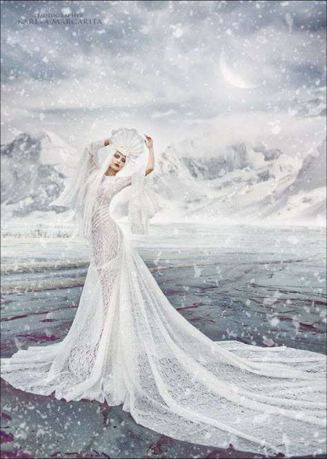 Snow queen costume