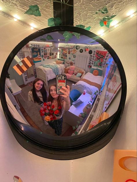 link to the mirror!! Gas Station Mirror In Room, Concave Mirror Selfie, Traffic Mirror In Room, College Apartment Room Ideas, Corner Mirrors, Garage Mirror, Vinyl Station, Parking Mirror, Security Mirror