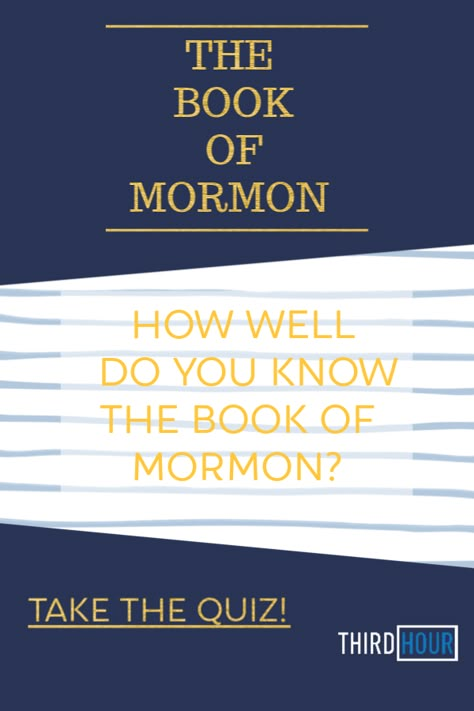 Have you read the Book of Mormon lately? Maybe you will recognize these quotes from your favorite Book of Mormon prophets, their friends and foes. Book Of Mormon Seminary, Lds Seminary Book Of Mormon, Book Of Mormon Trivia Game, Book Of Mormon Activities For Youth, Book Of Mormon Jeopardy, Book Of Mormon Trivia Questions, Book Of Mormon Games For Youth, Book Of Mormon Games, Book Of Mormon Activities