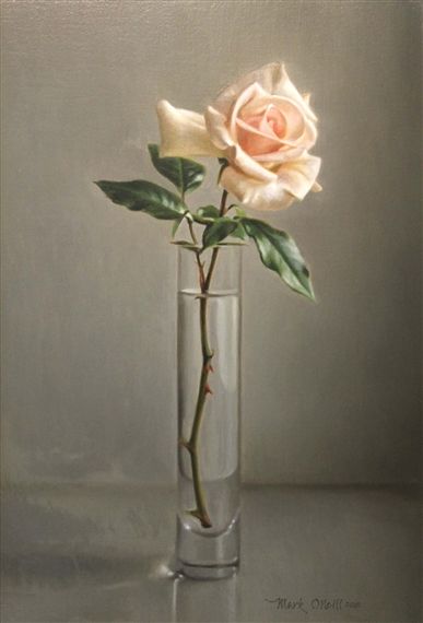 PRIZE PINK, 2012 ---- Oil on board , 25” x 17” (63.5cm x 43cm) , Signed Maleficent Art, Flowers Paintings, Miniature Photography, Oil Painting Inspiration, Nature Art Drawings, Rose Vase, Fruit Painting, Still Life Drawing, 수채화 그림