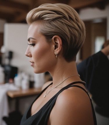 Good Haircut, Shortish Hair, My New Haircut, Edgy Short Hair, Funky Hairstyles, Haircut And Color, Penteado Cabelo Curto, Boost Your Confidence, Short Blonde