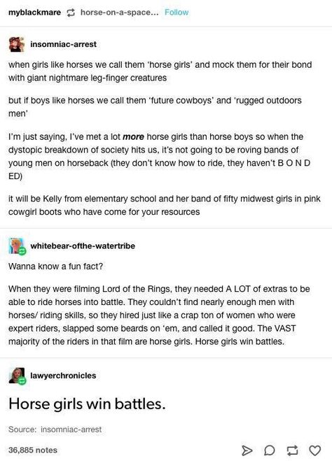 Ride A Horse, Funny Tumblr Posts, A Truck, The More You Know, Faith In Humanity, Horse Girl, What’s Going On, Text Posts, A Horse