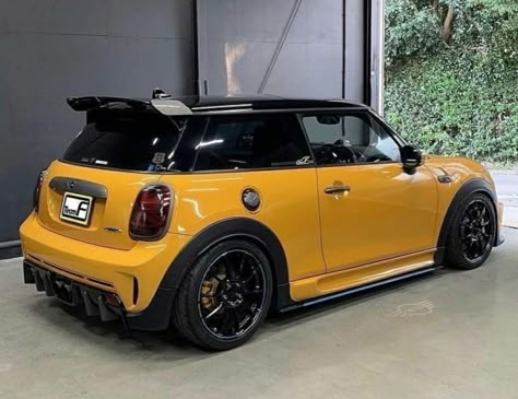 F56 Cooper S, Yellow Mini Cooper, Mini Cooper S F56, Black Mini Cooper, Mini Cooper S R56, Mini Cooper Jcw, Mini Cooper Sport, Mini Cooper Accessories, Mini Cooper Custom