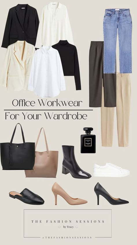 Mode Ab 50, Workwear Capsule Wardrobe, Simple Work Outfits, How To Have Style, Workwear Capsule, Capsule Wardrobe Casual, Capsule Wardrobe Women, Classic Capsule Wardrobe, Smart Casual Work Outfit