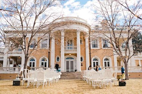 Grant Humphreys Mansion Wedding, Colorado Wedding Reception, Landmark Buildings, Colorado Wedding Venues, Wedding Reception Locations, Outdoor Reception, Unique Wedding Venues, Denver Wedding, Unique Venues