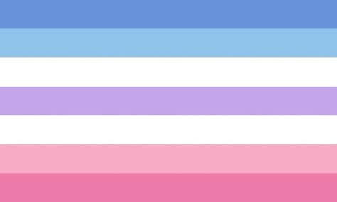 Bigender is a person who has 2 genders or double gender, generally it is static between both but it can also be genderfluid, it is under the trans, non-binary and multi-gender umbrella, third flag created alternative of the first, valid ✅ Pride Month Calendar, Bigender Flag, Non Binary Gender, Gender Identities, Non-binary Flag, Gender Flags, Lgbtq Flags, Lgbt Flag, Pride Day