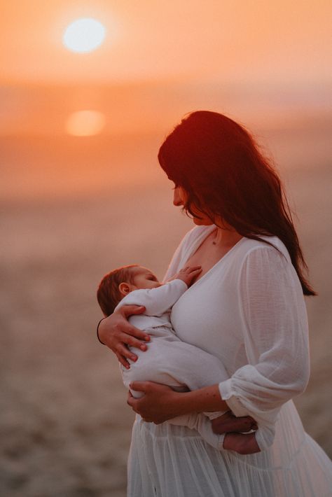 Mom And Baby Beach Photos, Newborn Beach Photography, Mom And Baby Photoshoot, Mothers Day Shoot, Breastfeeding Photoshoot Ideas, 6 Month Shoot, Baby Beach Pictures, Baby Beach Photos, Breastfeeding Jewelry