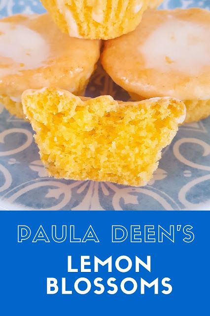 Paula Deen Lemon Blossoms, Lemon Blossoms Paula Deen, Lemon Blossoms Recipe, Finger Desserts, Brunch Bar, Pudding Flavors, Friends Recipes, Bakery Style Muffins, Berry Muffins