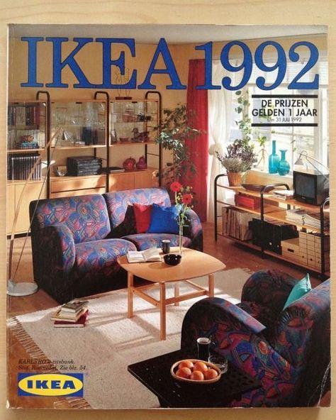 Instagram photo by Every Other Thursday • May 9, 2020 at 8:12 AM 90s Aesthetic Interior Design, Ikea 90s Catalog, 90s American House Interior, 90s Ikea Catalogue, 1990 Interior Design, 1990s Living Room, 90s Decor Interior Design, 90s Living Room Aesthetic, 90s House Interior