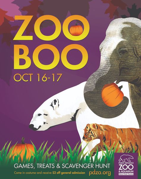 Point Defiance Zoo & Aquarium + Northwest Trek Wildlife Park — SANDY ROBERTS DESIGN Zoo Boo, Zoo Aquarium, Wildlife Park, Dynamic Duo, Scavenger Hunt, Baby Animals, Movie Posters, Animals, Design