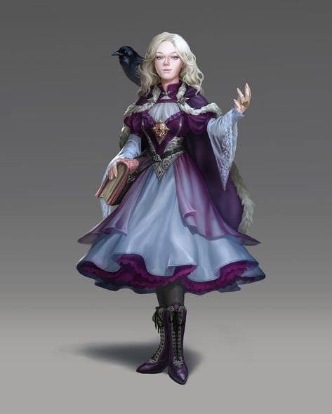 Divination Wizard, Wizard Dnd, Draw A Character, Dnd Wizard, Character Commission, Dnd Stories, Fantasy Wizard, Character Design Girl, D&d Dungeons And Dragons