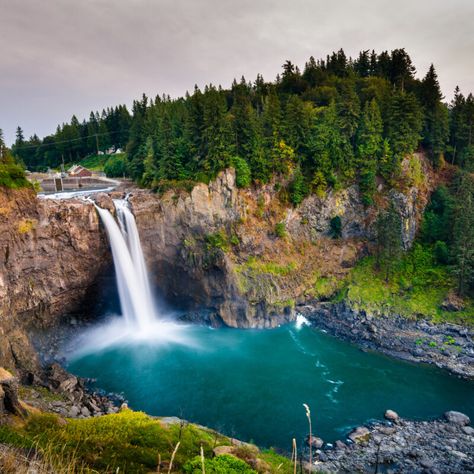 Snoqualmie Washington, Washington Things To Do, Washington Vacation, Snoqualmie Falls, Seattle Travel, Washington Travel, Snow Trip, Train Depot, Cascade Mountains