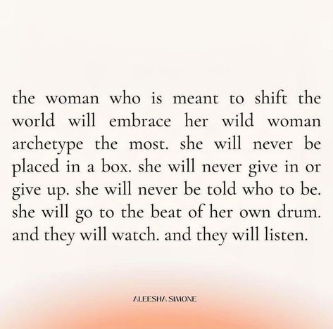 Divine Feminine Quote, Queen Archetype Aesthetic, Wild Woman Quotes, Wild Woman Archetype, Wild Women Quotes, Divine Feminine Quotes, Wild Feminine, Wild Women Sisterhood, Queen Energy