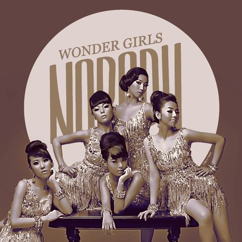 Wonder Girls Nobody, Wonder Girls Kpop, Wonder Girl Kpop, Album Collage, Editing Resources, Jyp Entertainment, Wonder Girls, Girls Album, Role Player