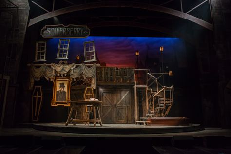 Scenic Design Theatres, Fiddler On The Roof, Set Dressing, Stage Set Design, Vivid Dreams, Oliver Twist, Theatre Company, Stage Set, Scenic Design