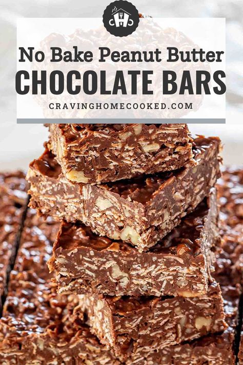 Whip up easy, No-bake Peanut Butter Chocolate Bars with this quick recipe! Enjoy a delicious, customizable treat perfect for any occasion.  #nobakebars #recipe No Bake Peanut Butter, Healthy Mummy, Muesli Bars, Peanut Butter Chocolate Bars, Butter Recipes, No Bake Bars, Sweet Recipes Desserts, Bar Cookies, Peanut Butter Chocolate