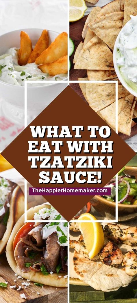 Food With Tzatziki Sauce, Tzatziki Sauce Uses Food, Dishes With Tzatziki Sauce, What To Put Tzatziki Sauce On, Dinner With Tzatziki Sauce, Tzatziki Recipes Meals, How To Use Tzatziki Sauce, Things To Eat With Tzatziki Sauce, Taziki Sauce Recipe Meals