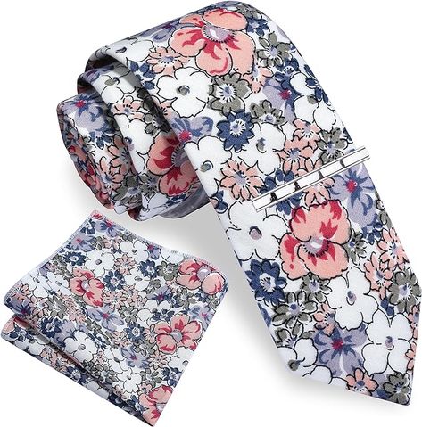 MATERIAL:Made by cotton.
Tie Size: 58x2.4x1.4 inches (148cmx6cmx3.5cm) , Package Include: Tie,Handkerchief,clip.( Due to manual measurement, there may be 1-2 cm error of the physical. As different screens display colors differently, the color of the actual item may vary slightly from the above images.) Pocket Square Size, Flora Print, Tie For Men, Garden Weddings, Cool Ties, White Coral, Tie Set, Tie And Pocket Square, Pocket Square