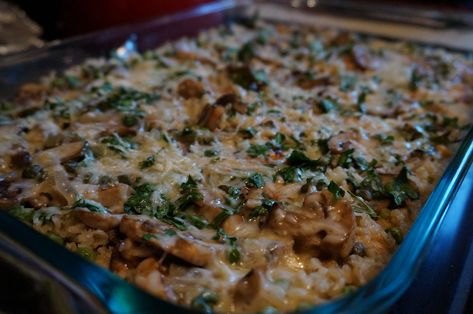 Chicken Marsala Rice Bake Chicken Marsala Casserole, Rice Bake Recipes, Chicken Marsala Easy, Rice Bake, Layer Chicken, Chicken Marsala, Quick Chicken, Chicken Cutlets, Rice Casserole