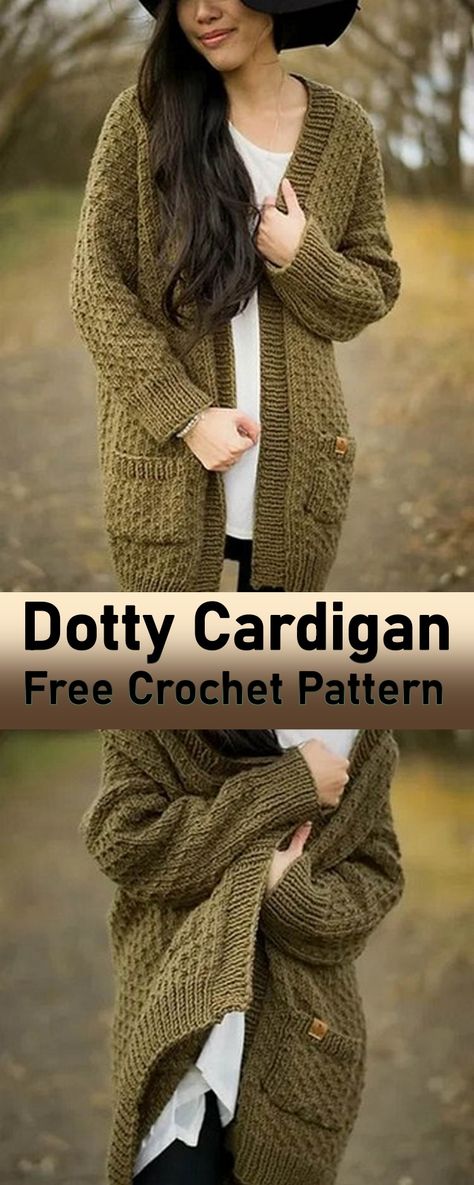 Crocheting an oversized cardigan is a lovely way to keep warm and stay stylish all year round. These cardigans are perfect for layering, offering both coziness and a chic look for any season. Some specific stitches that work best for oversized cardigans include the half double crochet and double crochet. These stitches help create a bulky and fluffy texture which is great for warmth. Beginners can easily follow these Crochet Oversized Cardigan as many designs use simple, repeating stitches. Oversized Sweater Crochet Pattern, Easy Crochet Cardigan Pattern Free, Oversize Sweater Crochet Pattern, Tunisian Crochet Cardigan, Crochet Oversized Cardigan, Crochet Hooded Cardigan, Crochet Cardigan Pattern Free Women, Crochet Sweater Coat, Sweaters Crochet