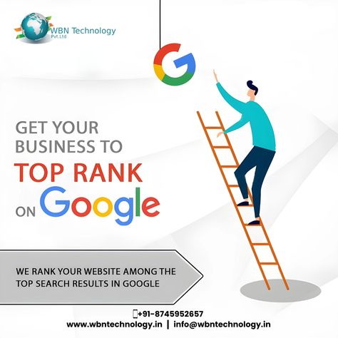 🚀 Ready to rule Google search results? We've got your back! 🌟 At Wbn Technology Pvt Ltd, we're all about helping you climb to the top of Google rankings! 📈 Our team uses super-smart digital marketing tricks to make sure your website shows up first when people search for what you offer. 🎯 Let's make your online presence shine, bring in more visitors, and boost your business like never before! 💼

Contact Us at:
📞 Mob: +91 8745952657


#RankTopOnGoogle People Search, Best Seo Company, Google Ranking, Google Search Results, Engaging Content, Got Your Back, Seo Company, Business Tools, Online Presence