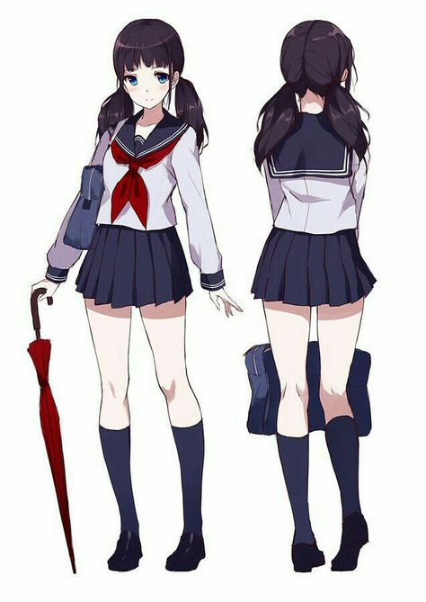 Anime School Uniform, Japanese Uniform, Anime Uniform, Anime High School, Anime Coloring Pages, Anime School, Drawing Anime Clothes, Japanese School, Anime Clothes