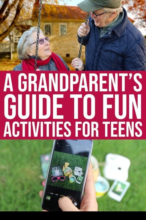 3 Fun Activities For Teens and Tween Grandchildren 9 Daily Mom Parents Portal Fun Aunt Activities, Grandchildren Sleepover Ideas, Fun With Grandkids Ideas, Questions For Grandkids, Grandma Camp Ideas Fun Activities, Grandma Activities With Grandchildren, Grandparents Raising Grandchildren, Grandparents Activities, Camping With Teens