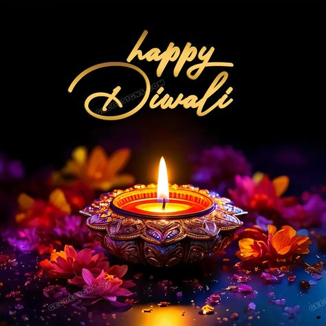 Diwali Greetings with Beautiful Diya and flower image Diwali Vector, Creative Branding Design, Happy Diwali Images, Warriors Wallpaper, Diwali Greetings, Flower Image, Diwali Images, Scary Wallpaper, Diwali Wishes