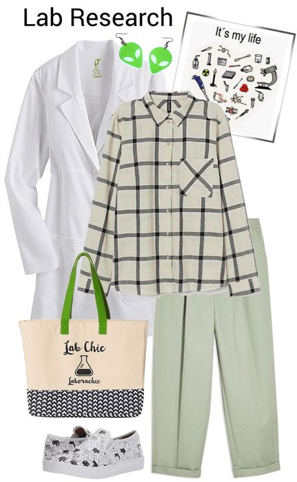 Lab Day Outfit, Lab Technician Outfit, Technician Outfit, Lab Work, Lab Technician, Red Sun, Spring Look, Outfit Shoplook, Working Woman