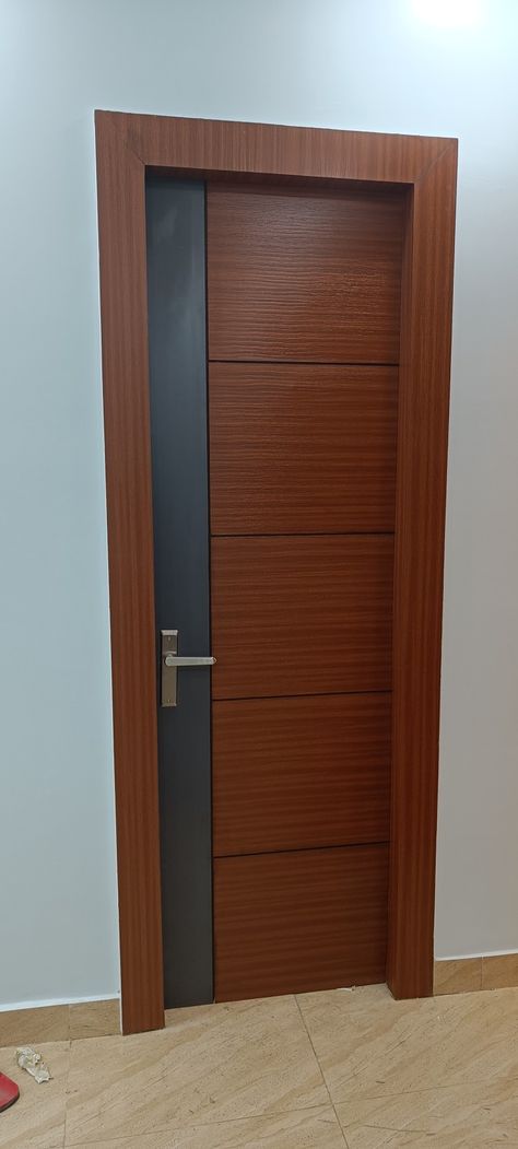 Plus Door Design Mica, Mica Door Design Modern, Flush Door Design Modern Sunmica, Mica Doors Design, Flush Doors Design Modern, Mica Door, False Door, Flush Door Design, Flush Door